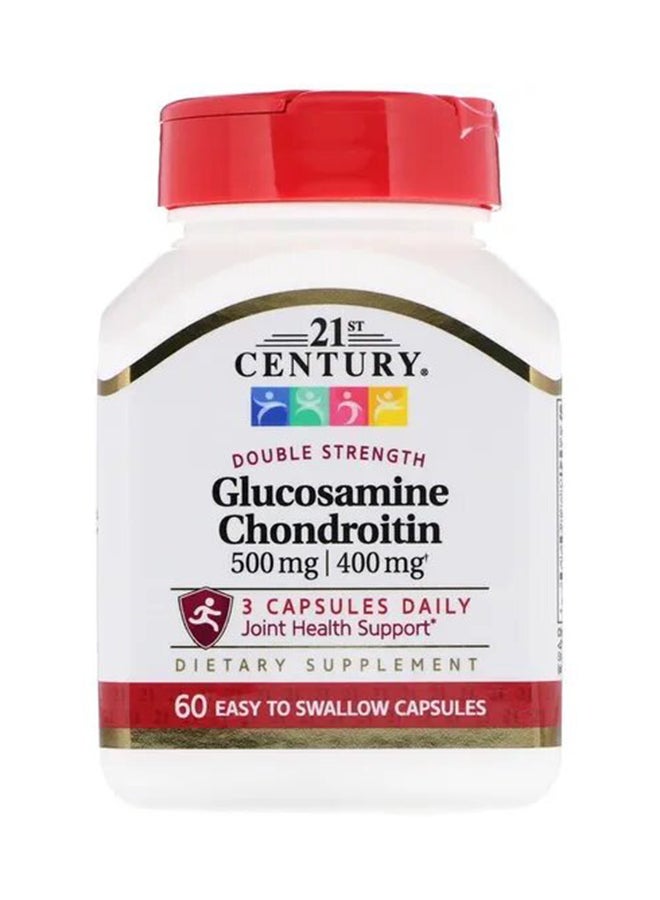 21st Century Glucosamine Chondroitin 500/400mg - 60 Capsules - Image 1